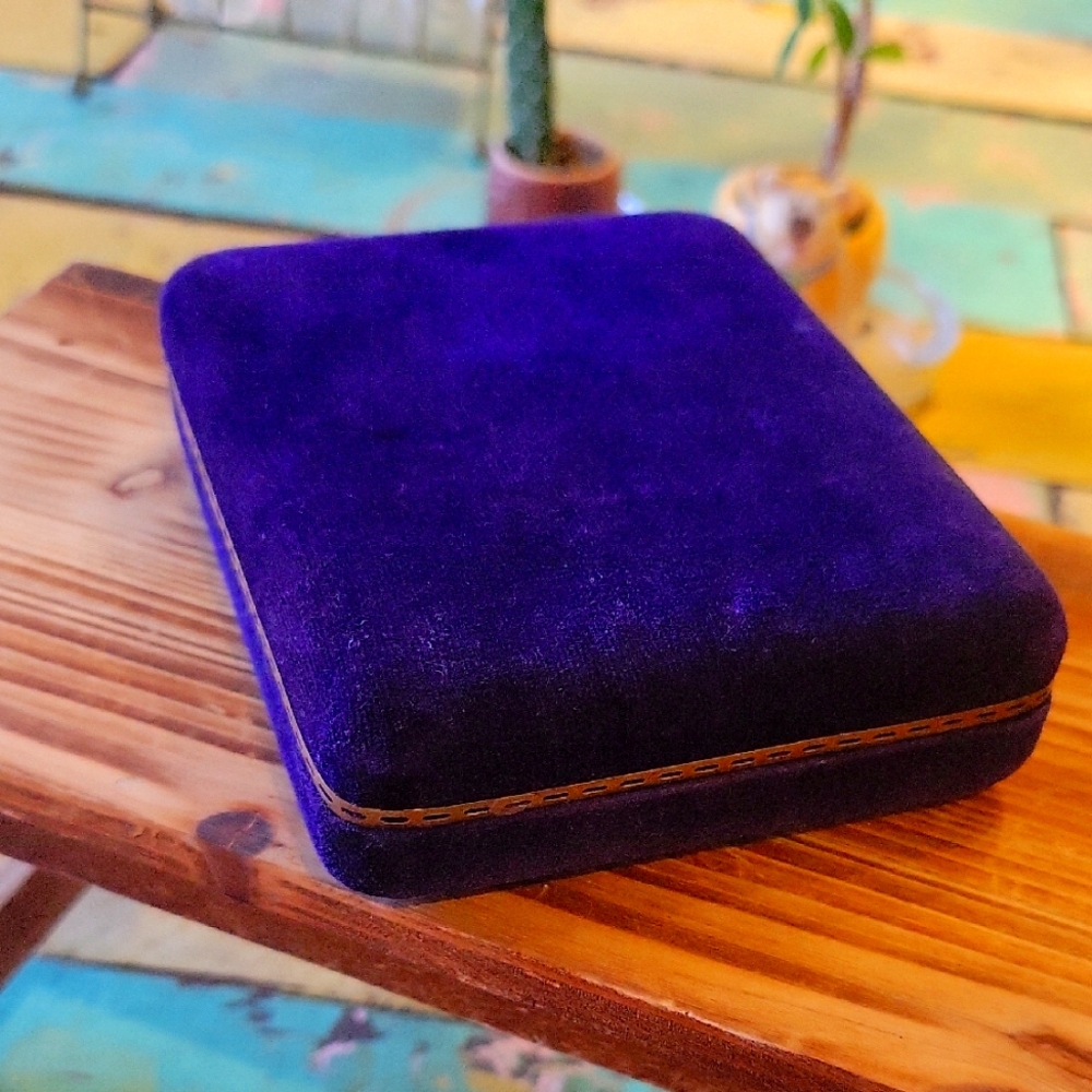 Deep PURPLE Velvet CASE